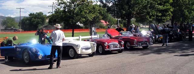 lunch lineup in Paonia